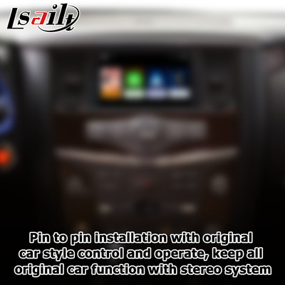 Nissan Patrol Y62 wireless carplay android auto OEM style upgrade oleh Lsailt