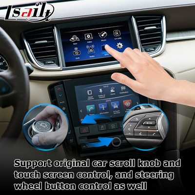 Kotak media Carplay Android Auto Nirkabel untuk peningkatan OEM Infiniti QX50 2018