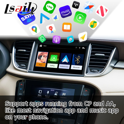 Kotak media Carplay Android Auto Nirkabel untuk peningkatan OEM Infiniti QX50 2018