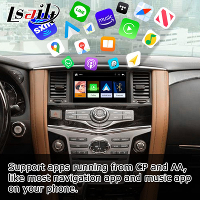 Infiniti QX80 OEM style Android auto wireless carplay solusi peningkatan kompatibel Australia