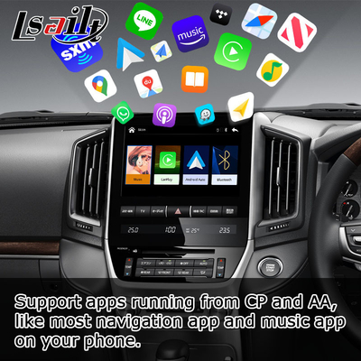 Toyota Land Cruiser LC200 OEM style wireless carplay android auto multimedia interface upgrade
