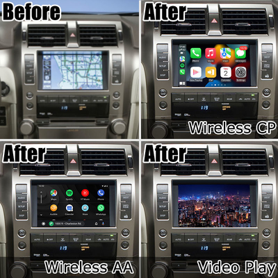 Apple carplay Android auto upgrade untuk Lexus GX460 OEM style mengintegrasikan upgrade