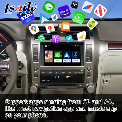 Apple carplay Android auto upgrade untuk Lexus GX460 OEM style mengintegrasikan upgrade