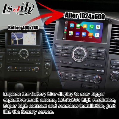 Nissan Pathfinder R51 IT06 layar HD wireless carplay android auto upgrade