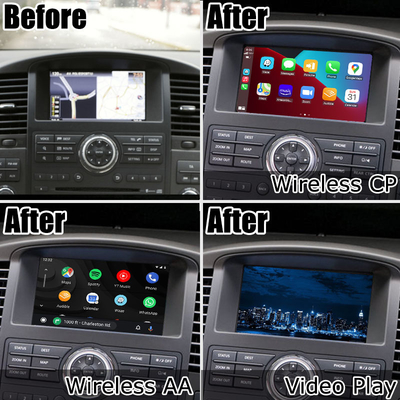 Nissan Pathfinder R51 IT06 layar HD wireless carplay android auto upgrade