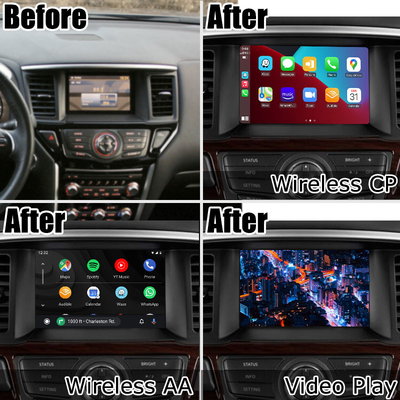 Pathfinder R52 wireless carplay android auto upgrade tampilan HD 720x1280