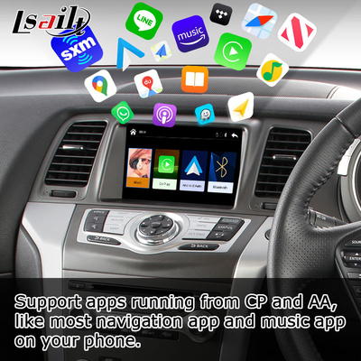 Nissan Murano Z51 Wireless Carplay Android Auto multimedia layar HD upgrade
