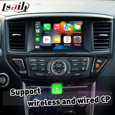 Car Integration Wireless Android Auto Carplay Interface untuk 2017-2019 Nissan Pathfinder R52