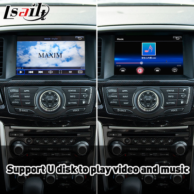 Car Integration Wireless Android Auto Carplay Interface untuk 2017-2019 Nissan Pathfinder R52