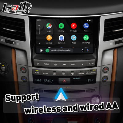 Carplay Interface untuk 2012-2015 Lexus LX570 LX 570 Dengan Wireless Android Auto