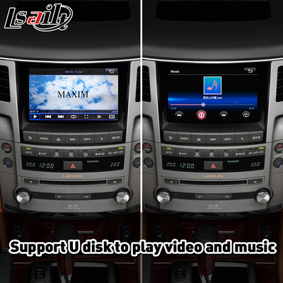 Carplay Interface untuk 2012-2015 Lexus LX570 LX 570 Dengan Wireless Android Auto