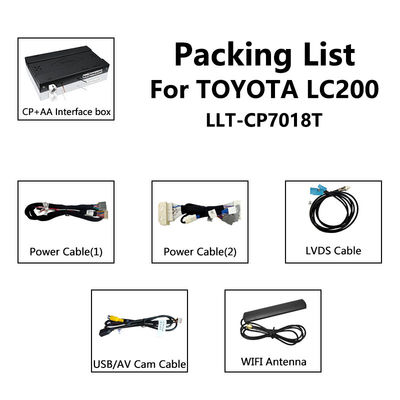 Antarmuka Carplay Nirkabel Toyota LC200
