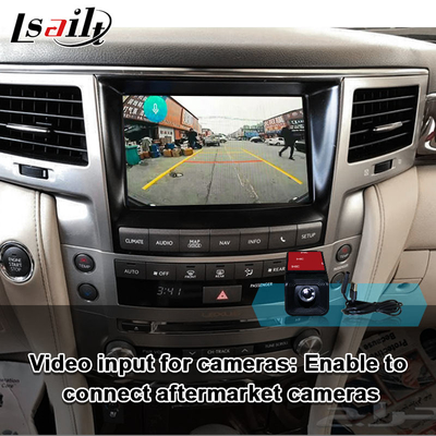 Antarmuka Lexus CarPlay untuk LX570 2013-2015 GX460 dengan Android Auto Nirkabel, Google Map