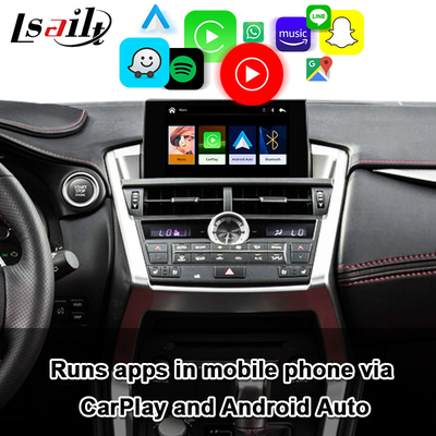 Antarmuka CarPlay Nirkabel untuk Lexus NX NX200t NX300h Android Auto, Mirror Link, HiCar, CarLife