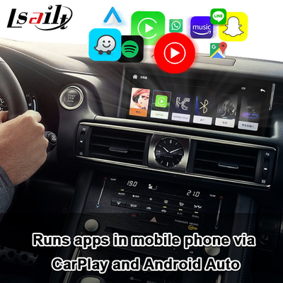 Antarmuka Lexus CarPlay untuk Antarmuka Kamera Lexus IS IS250 IS350 IS300 dengan Android Auto