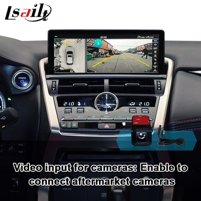 Lsailt Lexus CarPlay Interface untuk NX NX200T, NX300h 2016-2022 dengan Sistem Linux, Mirror Link