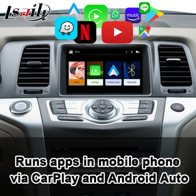 Antarmuka CarPlay untuk Nissan Murano Z51 2010-2019 Maxima GT-R dengan Sistem Linux oleh Lsailt
