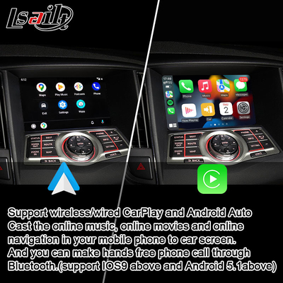 Lsailt Linux CarPlay Android Auto Interface untuk Nissan Maxima 2010-2014 Infiniti dengan Mirror Link