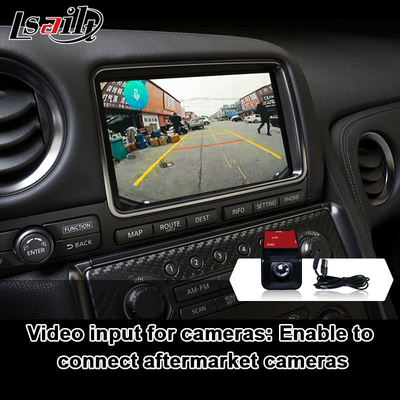 Antarmuka Carplay untuk Nissan GT-R GTR R35 2008-2017 Nirkabel Terintegrasi Android Auto, Mirror Link