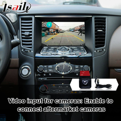 Wireless Apple CarPlay Android Auto Antarmuka Upgrade Layar Asli Untuk Infiniti FX Q QX