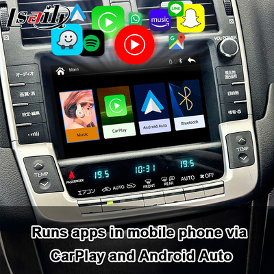 Toyota Wireless CarPlay Interface Android Auto Interface untuk Crown, Land Cruiser LC200