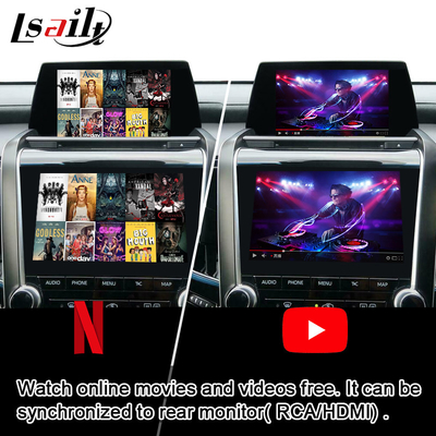Antarmuka Video Multimedia Android Terintegrasi OEM dengan CarPlay Nirkabel, Android Auto, YouTube