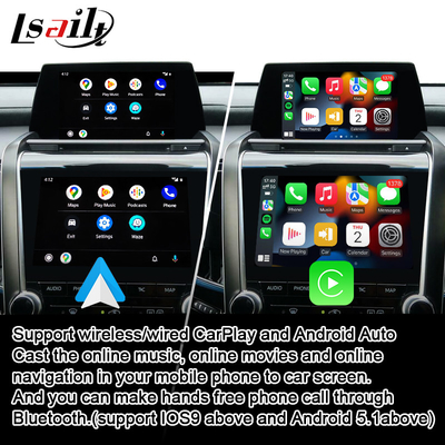 Antarmuka Video Multimedia Android Terintegrasi OEM dengan CarPlay Nirkabel, Android Auto, YouTube