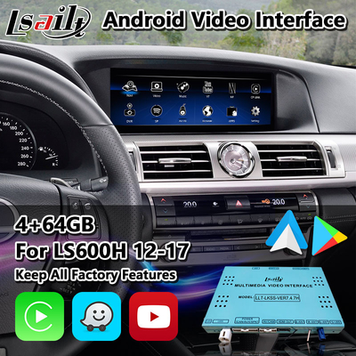 Lsailt Android Multimedia Video Interface untuk Lexus LS 600H 460 460L AWD F Sport 2012-2017
