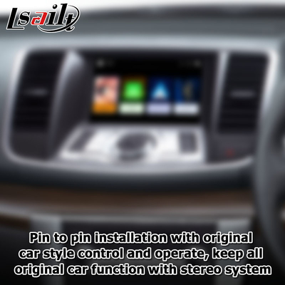 Modul solusi peningkatan otomatis Android Carplay nirkabel gaya pabrik Nissan Teana J32 gaya OEM