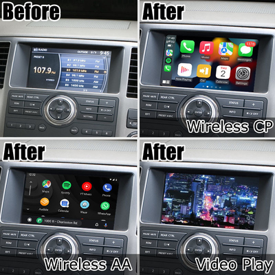 Nissan Armada TA60 cocok dengan carplay nirkabel android auto di layar pabrik