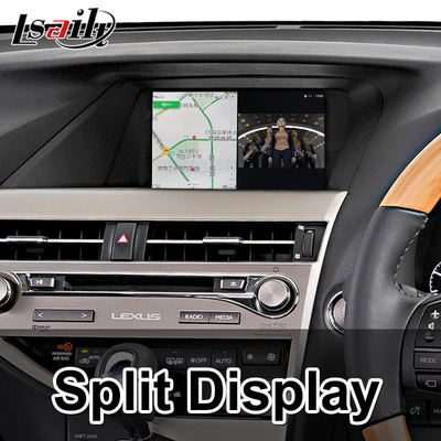 Antarmuka Video Carplay Android Lsailt untuk Kontrol Mouse Lexus RX270 RX350 RX450h 2012-2015