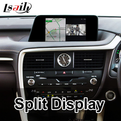 Antarmuka Multimedia Android Lsailt untuk Kontrol Mouse Lexus RX200T RX350 RX300 RX 2016-2019
