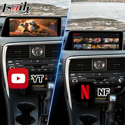 Lsailt Android Video Interface untuk Lexus RX350 RX450h RX200t RX350L RX450L RX AL20 2016-2019