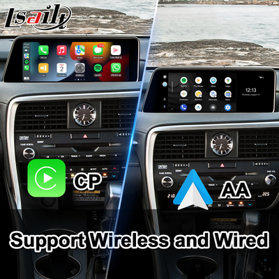 Lsailt Android Video Interface untuk Lexus RX350 RX450h RX200t RX350L RX450L RX AL20 2016-2019
