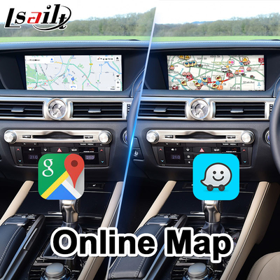Lsailt Android Car Multimedia Interface untuk Lexus GS300h GS200t GS350 GS450h GSF GS L10 2016-2020