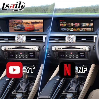 Lsailt Android Car Multimedia Interface untuk Lexus GS300h GS200t GS350 GS450h GSF GS L10 2016-2020