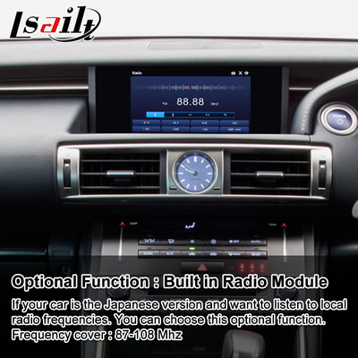 Lsailt Android Multimedia Interface untuk Lexus IS 300h 250 350 200t 300 AWD F Sport XE30 2013-2016