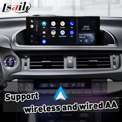Wireless Carplay & Android Auto Interface untuk Lexus CT 200h FSport CT 2017-2022