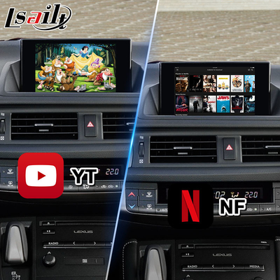 Lsailt Android Video Interface untuk Lexus CT200h CT F Sport Mouse Control 2014-2017