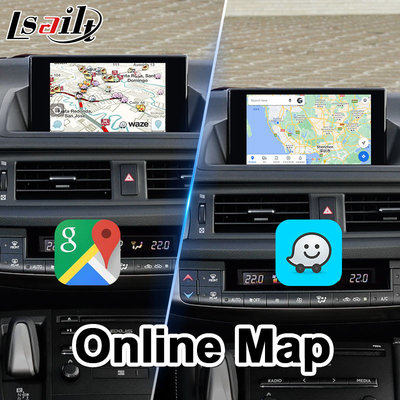 Lsailt Android Video Interface untuk Lexus CT200h CT F Sport Mouse Control 2014-2017