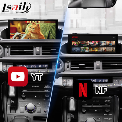 Lsailt Android Navigasi Video Interface untuk Lexus CT 200h FSport 2017-2022