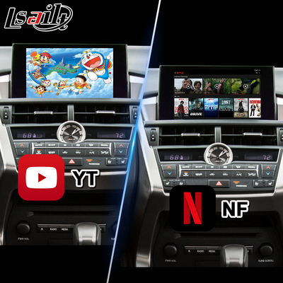Lsailt Android Multimedia Video Interface untuk Lexus NX300h NX200t NX F-Sport Touchpad Control 2014-2017