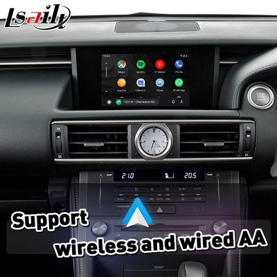 Wireless Android Auto Carplay Interface untuk Lexus RC 350 300h 200t 300 AWD F Sport 2014-2018