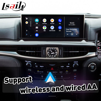 Wireless CP AA Android Auto Carplay Interface untuk Lexus LX 450d 570 570s VDJ200 J200 2016-2021