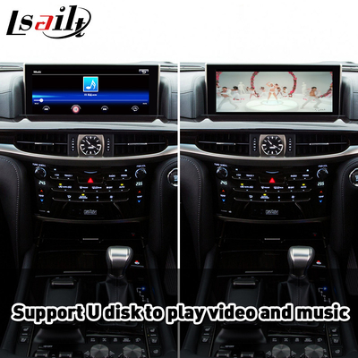 Wireless CP AA Android Auto Carplay Interface untuk Lexus LX 450d 570 570s VDJ200 J200 2016-2021