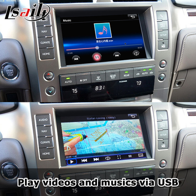 Lexus CarPlay Interface untuk GX460 GX400 2014- dengan Wireless Android Auto oleh Lsailt