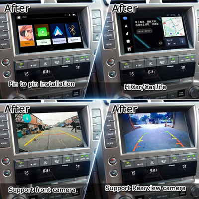 Lexus CarPlay Interface untuk GX460 GX400 2014- dengan Wireless Android Auto oleh Lsailt