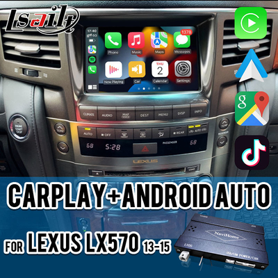Wireless CarPlay Interface untuk Lexus LX570 2013-2015 LX460d GX460 GX400 Navigasi Android Auto Box oleh Lsailt