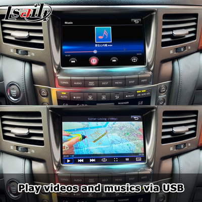 Wireless CarPlay Interface untuk Lexus LX570 2013-2015 LX460d GX460 GX400 Navigasi Android Auto Box oleh Lsailt