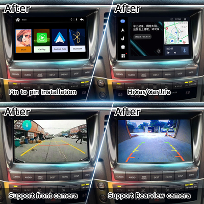 Wireless CarPlay Interface untuk Lexus LX570 2013-2015 LX460d GX460 GX400 Navigasi Android Auto Box oleh Lsailt